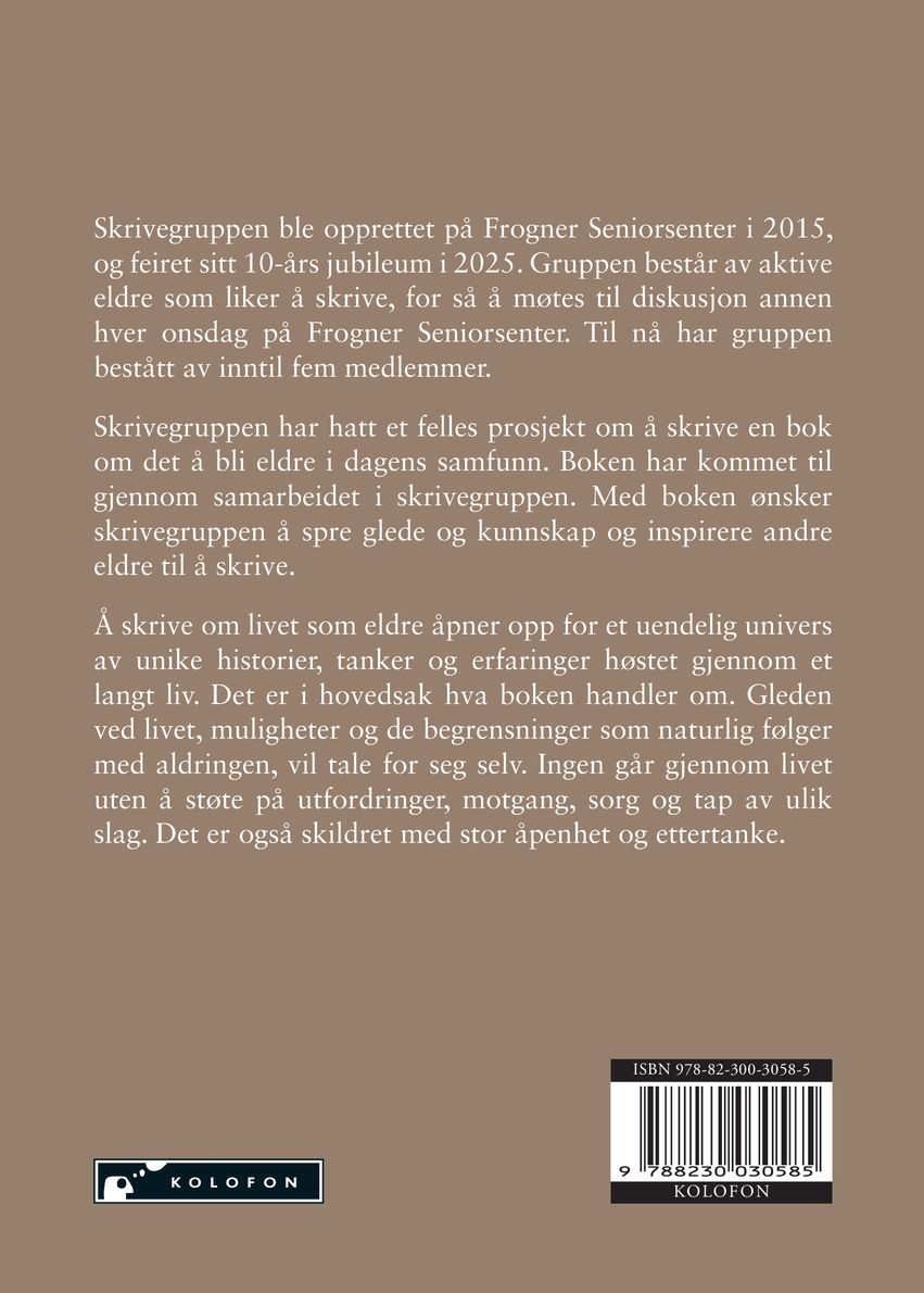 Når du blir eldre