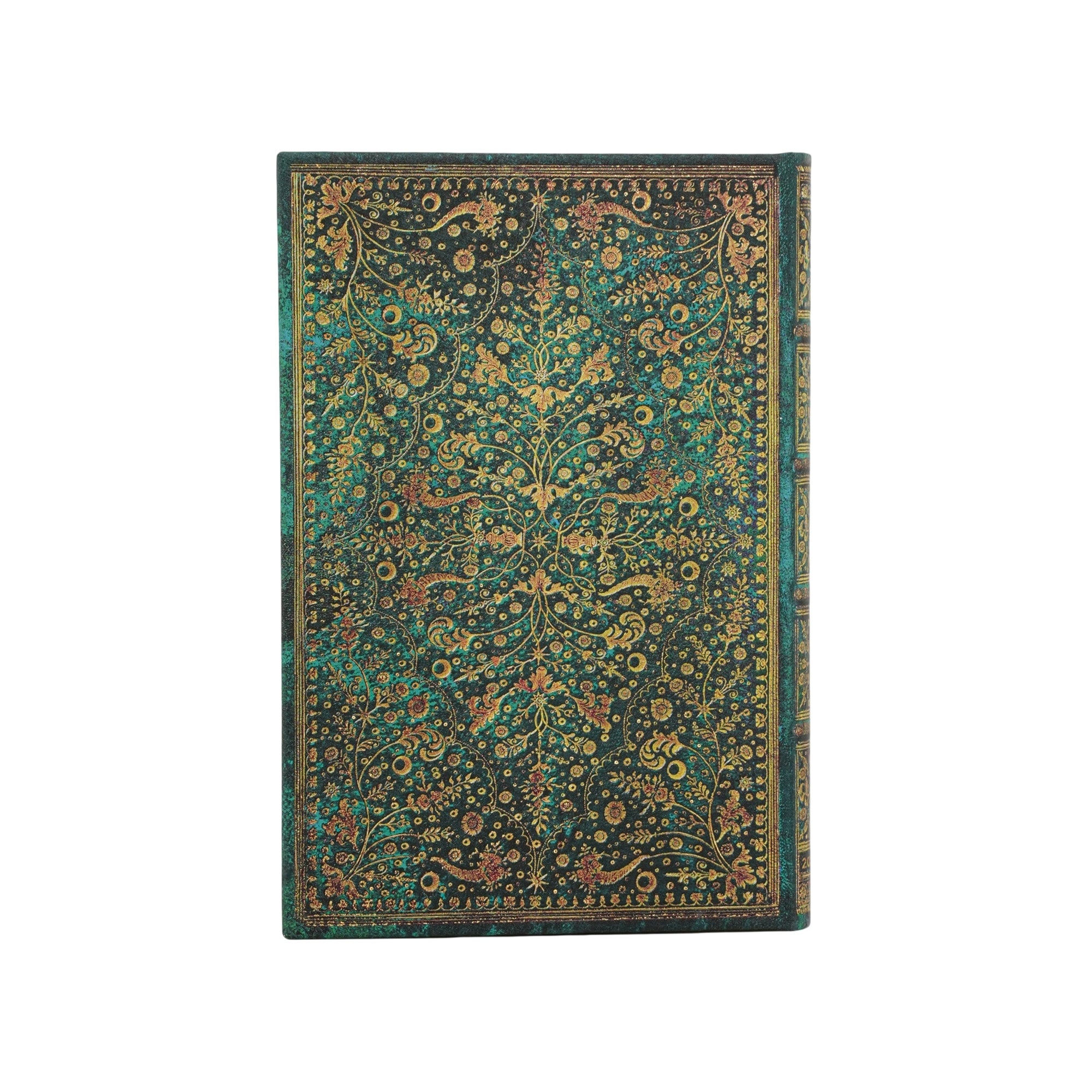 Paperblanks 18M 26/27 Emerald Flower Mini