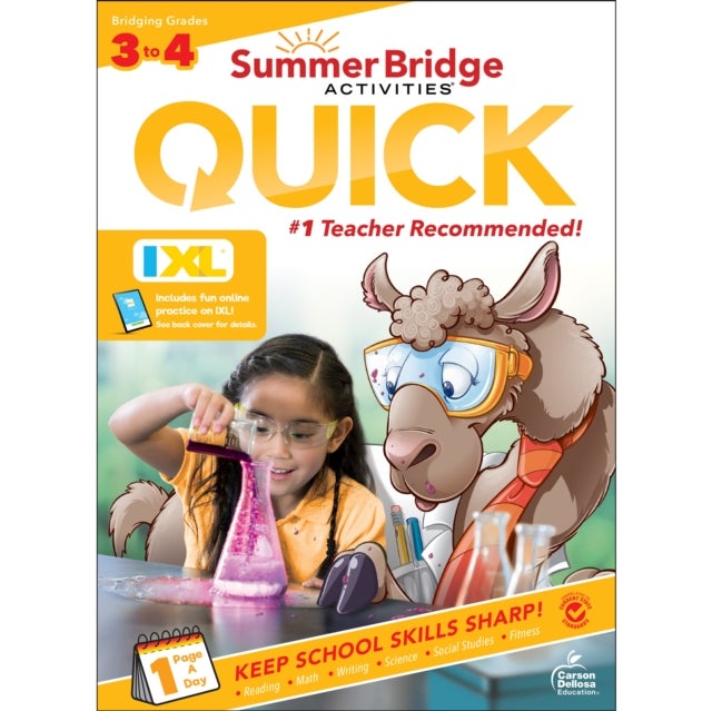 Summer Bridge Activities, Grades 3 - 4