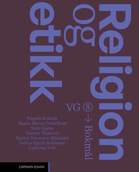 Religion og etikk vg3 (2026) - Lærebok i religion og etikk Vg3