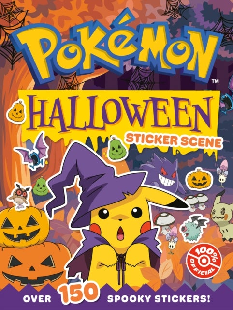 Pokemon Halloween Sticker Scene