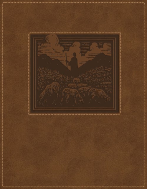 NKJV New Testament, Tracing edition: Engaging the Scripture Word by Word (Brown Leathersoft over Board)