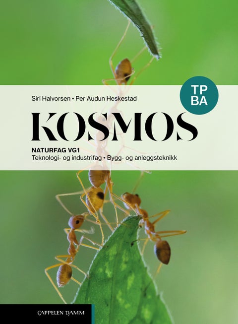 Kosmos TP BA - Lærebok : naturfag vg1 : teknikk og industrifag, bygg- og anleggsteknikk