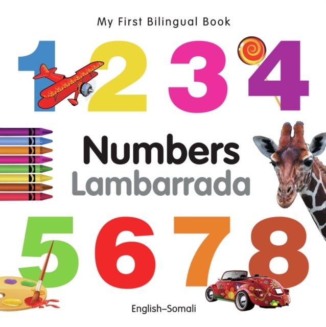 My First Bilingual Book - Numbers - English-somali
