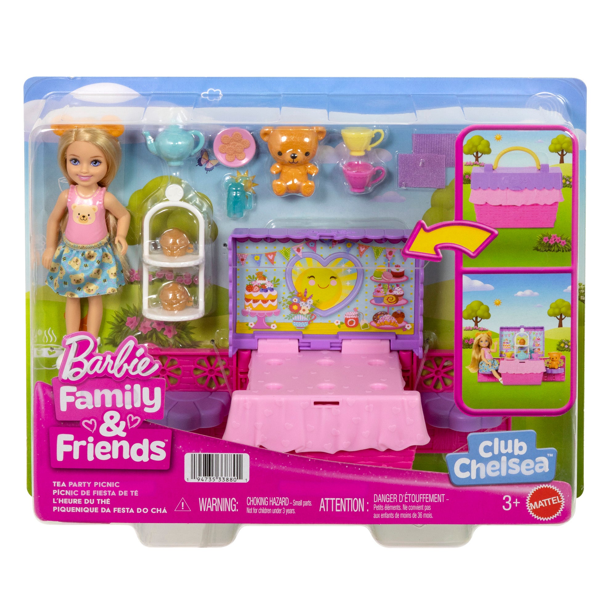 Barbie Chelsea Tea Party Picnic
