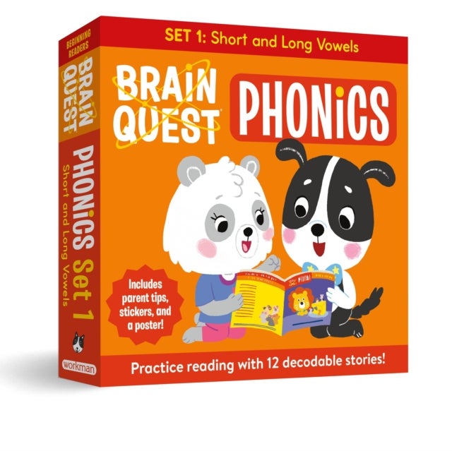 Brain Quest Phonics Readers: Set 1 - 12 Decodable Readers: Short and Long Vowels