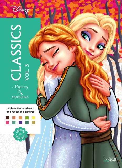 Mystery Colouring - Classics Vol 3 - Reveal iconic Disney characters with colour by number