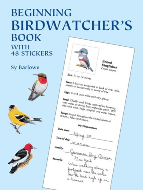 Beginning Birdwatcher's Book - With 48 Stickers