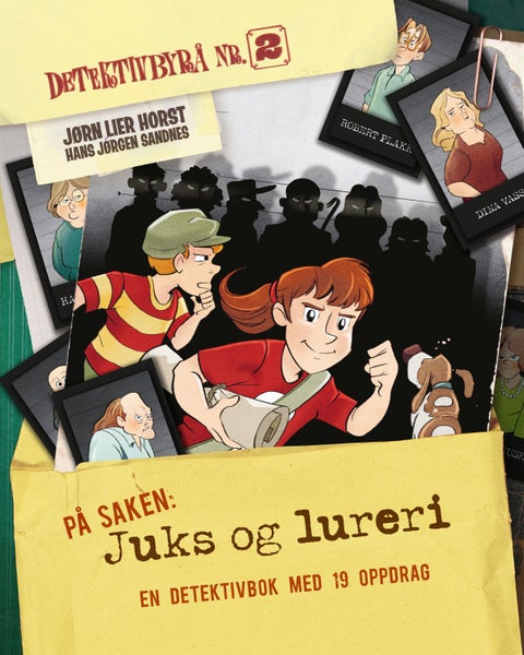 Juks og lureri - en detektivbok med 19 oppdrag
