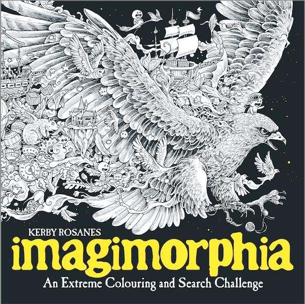 Imagimorphia - en helt spesiell fargeleggings- og tegnebok