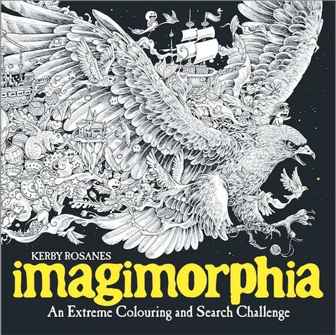 Imagimorphia - en helt spesiell fargeleggings- og tegnebok