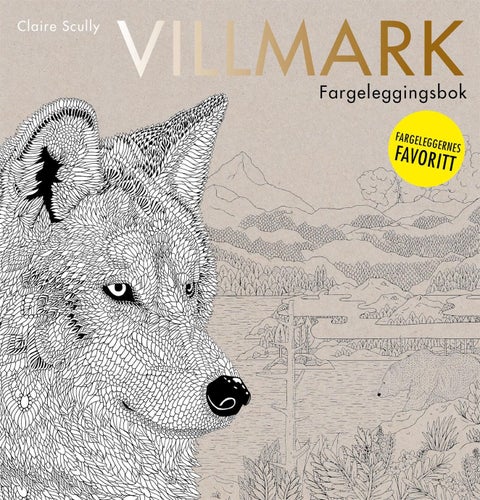 Villmark - fargeleggingsbok