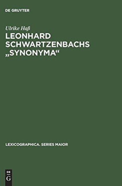 Leonhard Schwartzenbachs 'Synonyma'