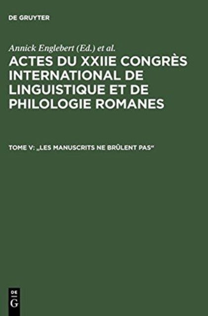 'Les manuscrits ne brulent pas'