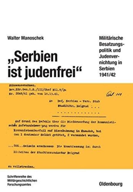 Serbien Ist Judenfrei