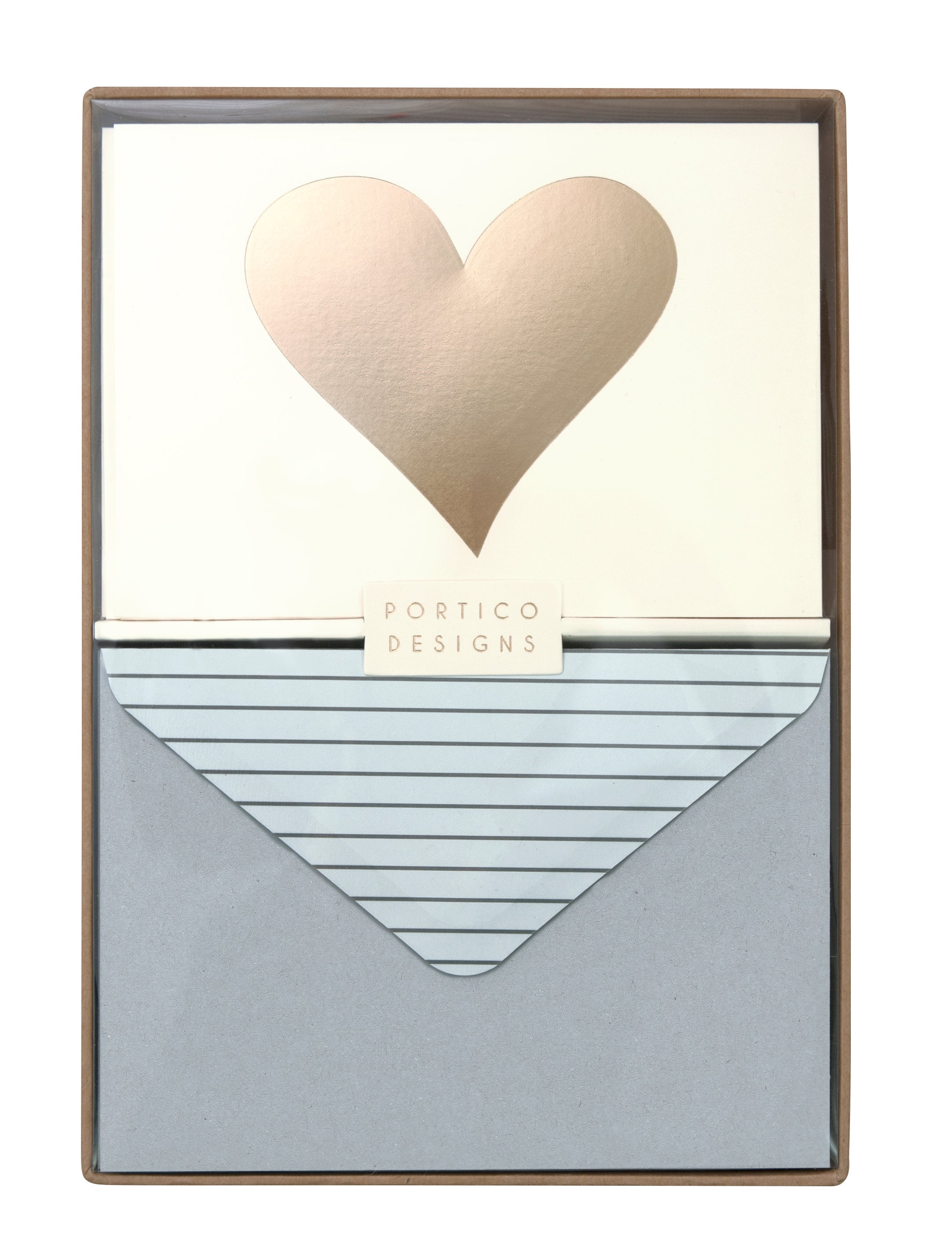 Brevpapir Hearts 10pk