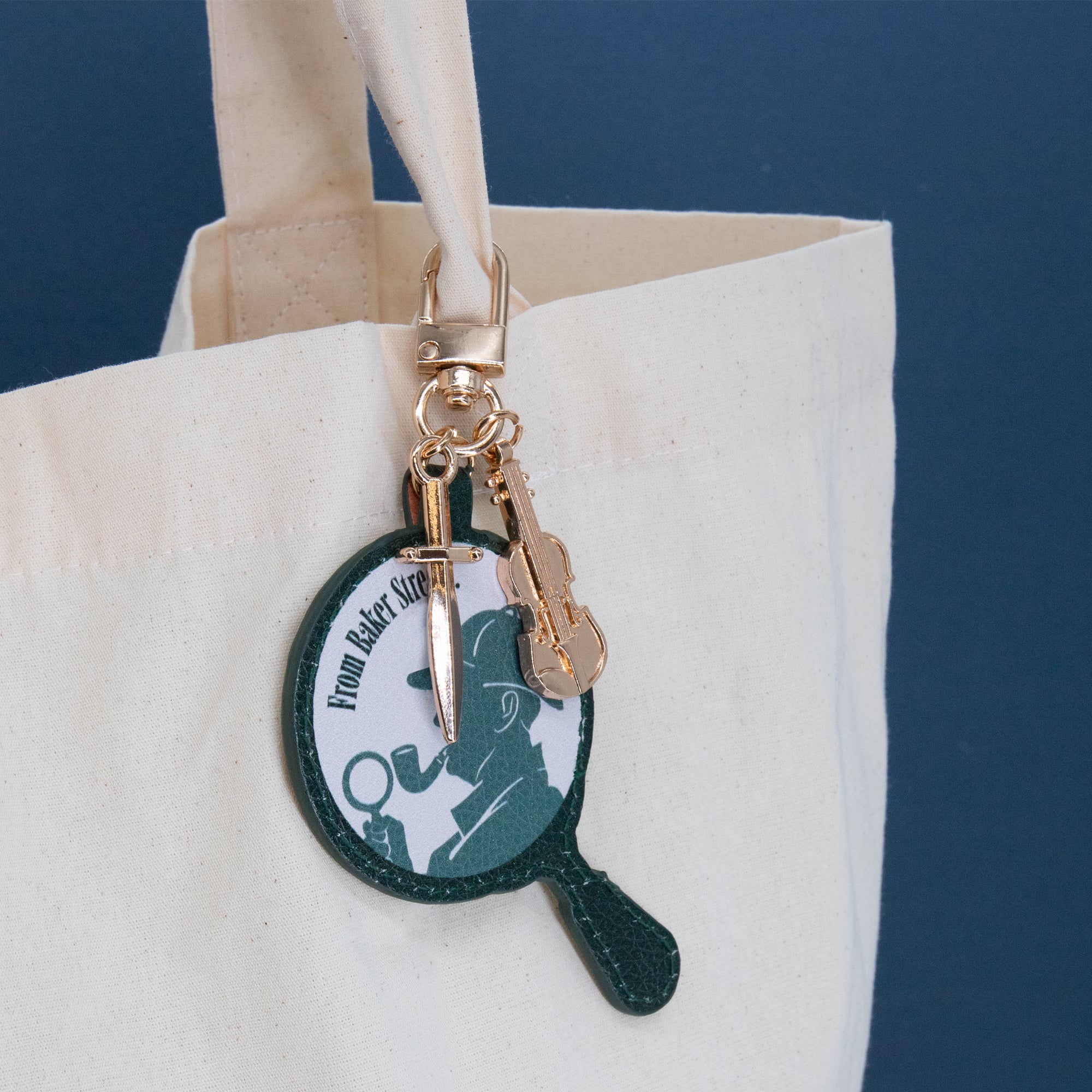 Bag Charm Sherlock Holmes