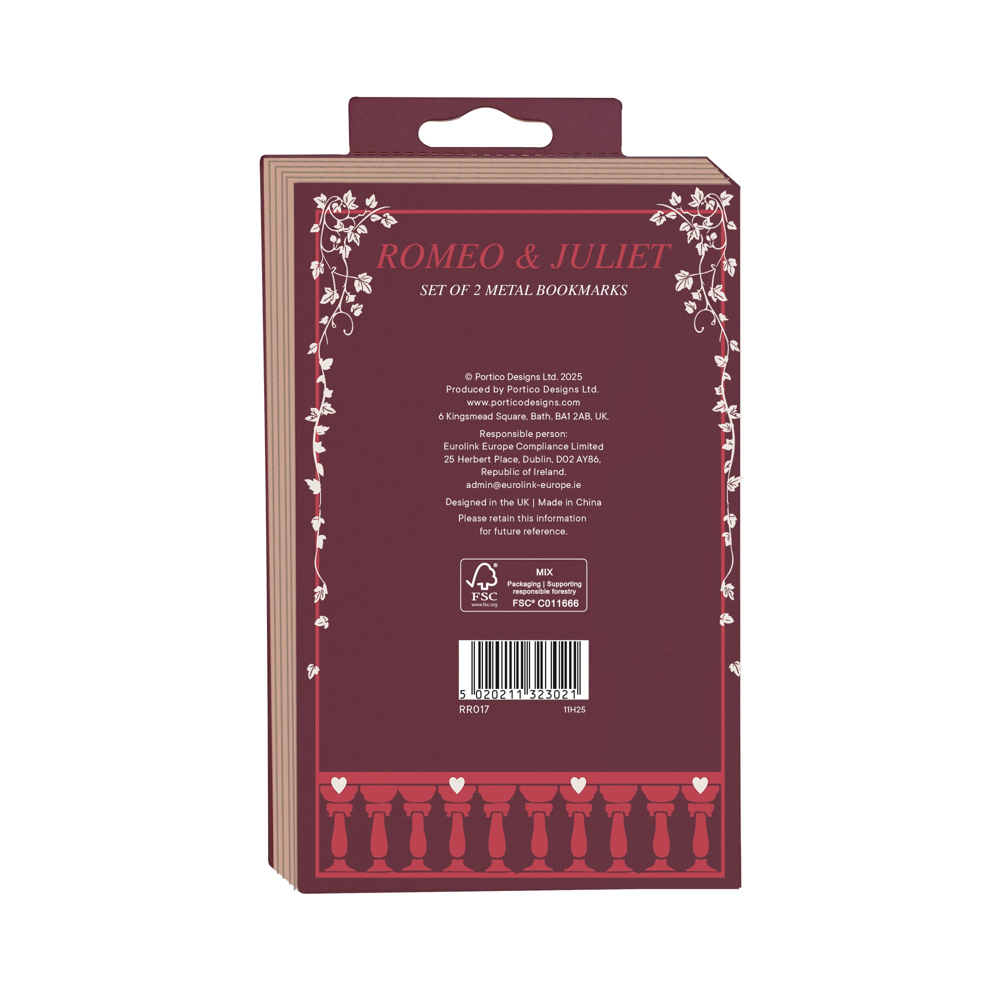 Bokmerke Romeo & Juliet 2pk