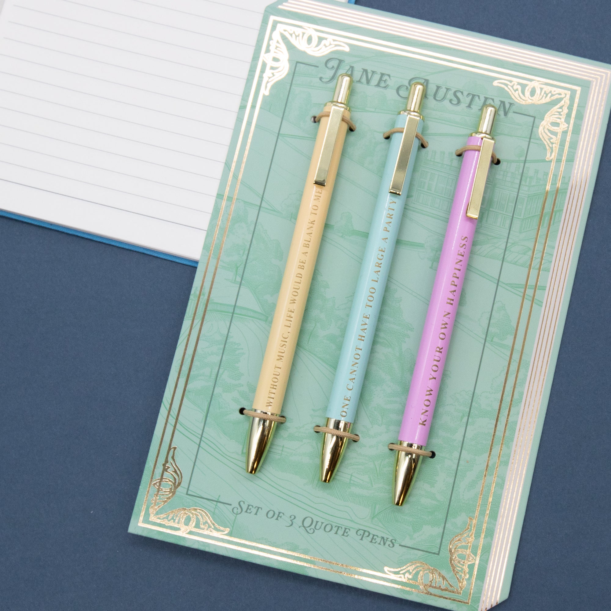 Penn i metall Jane Austen 3pk