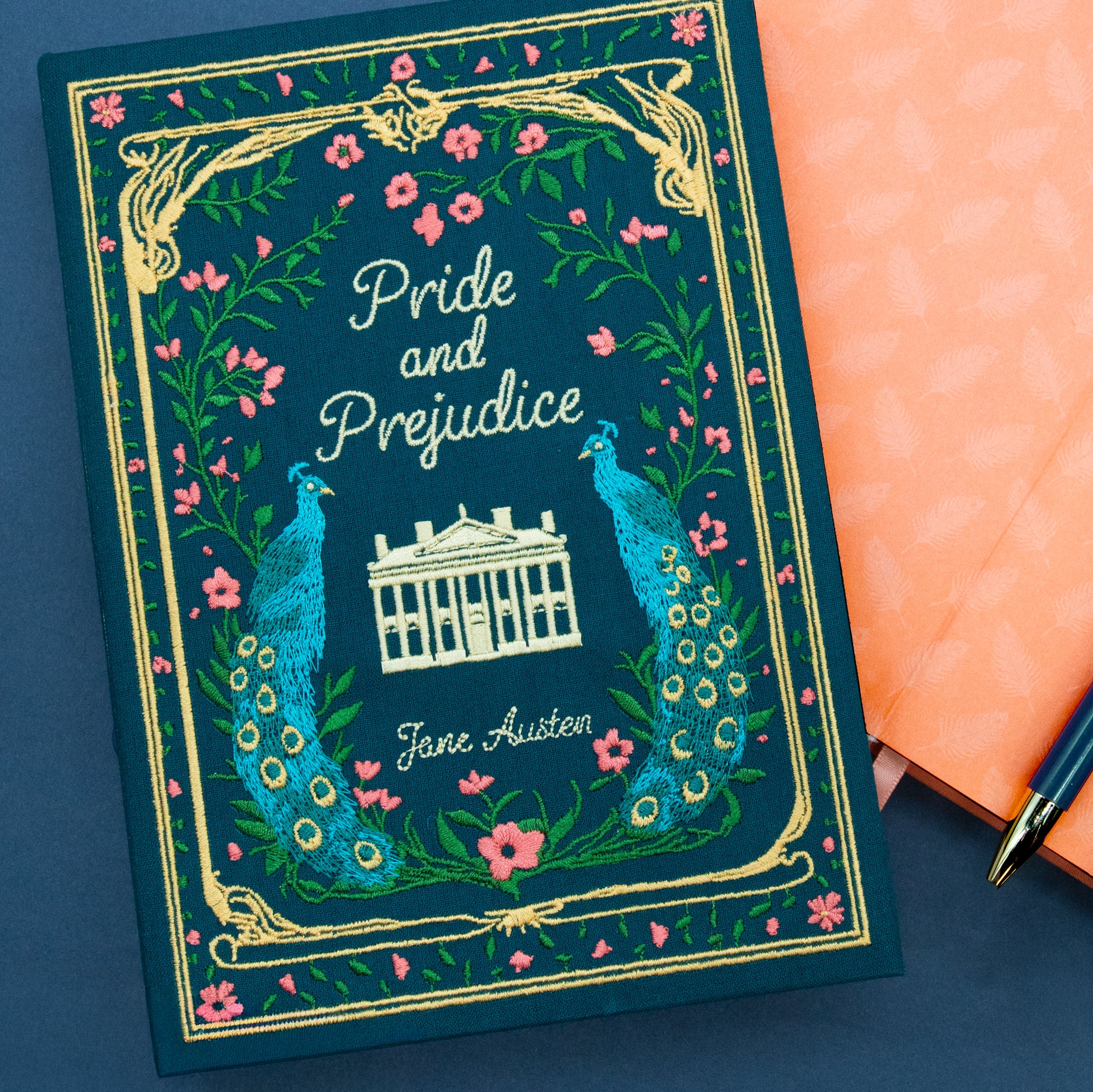 Notatbok A5 brodert Pride & Prejudice
