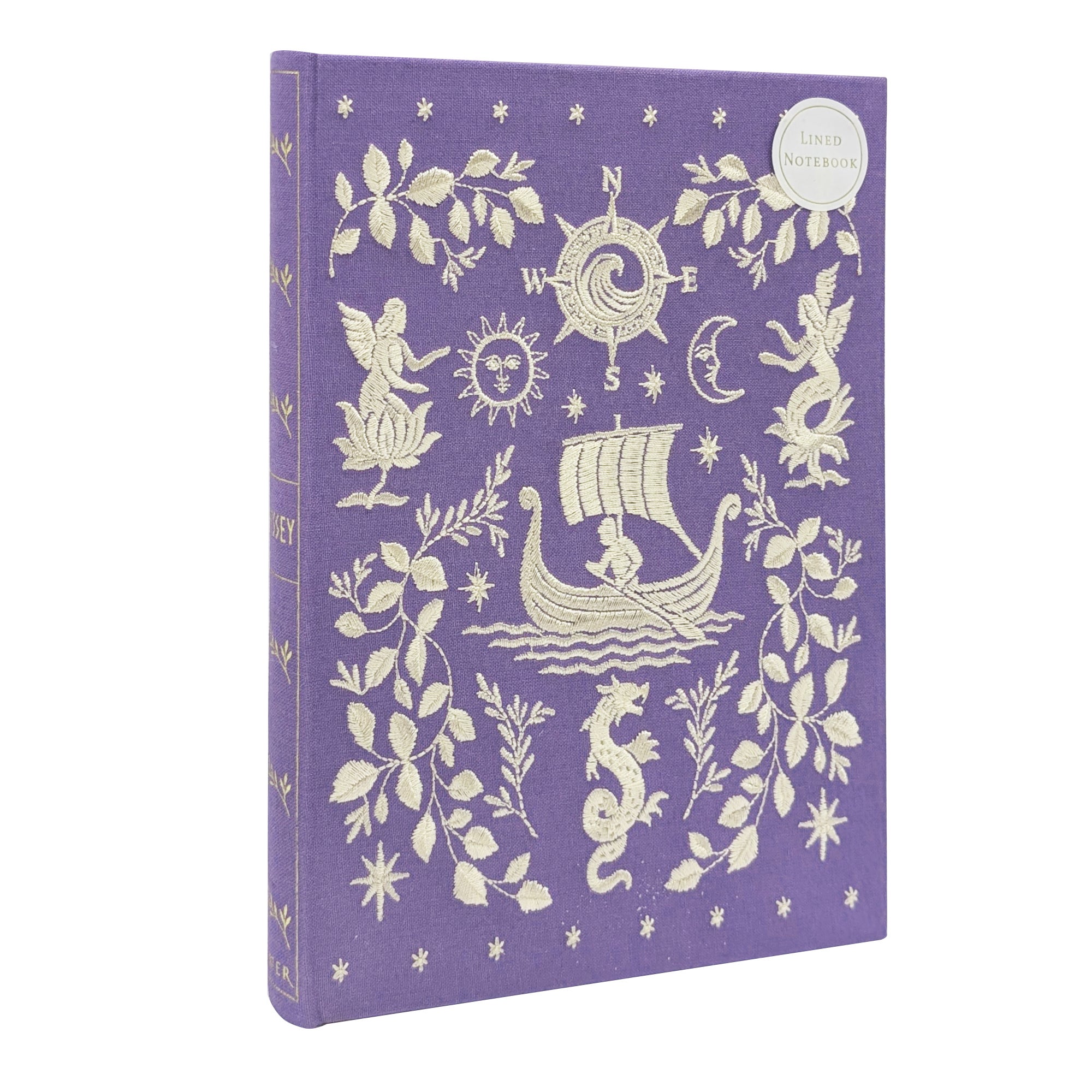 Notatbok A5 brodert Odyssey
