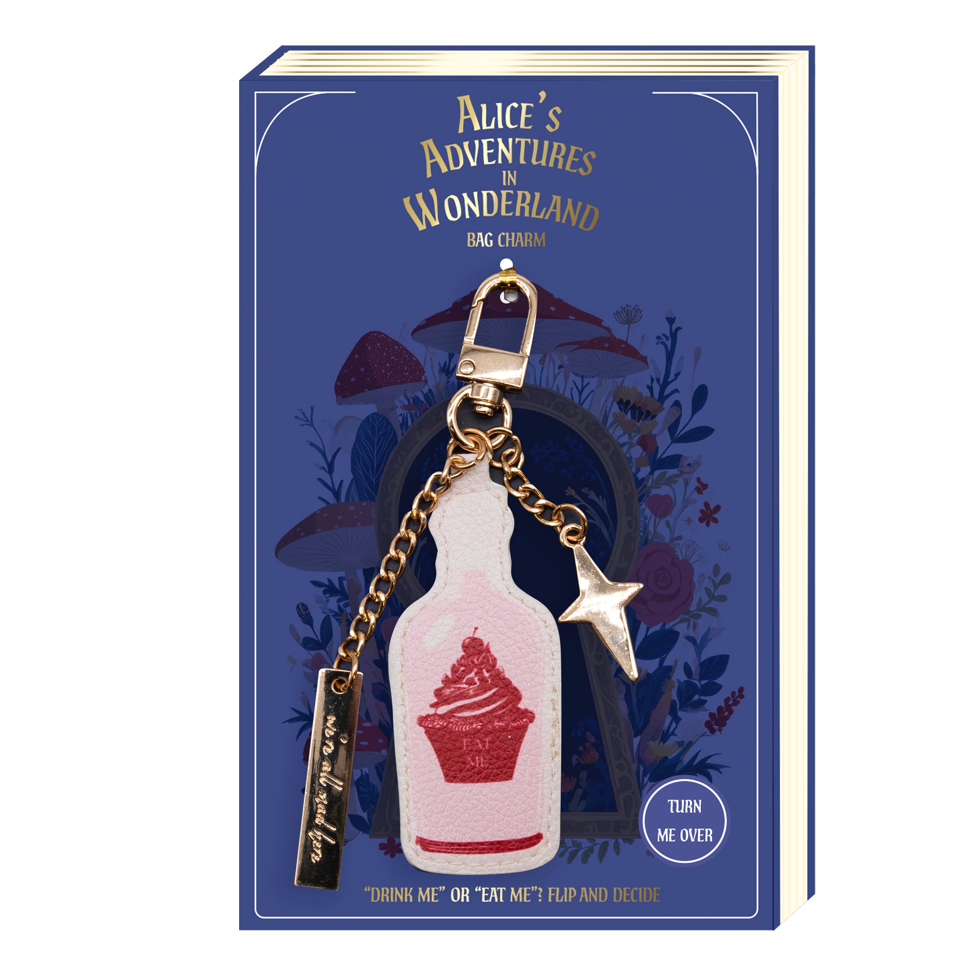 Bag Charm Alice in Wonderland