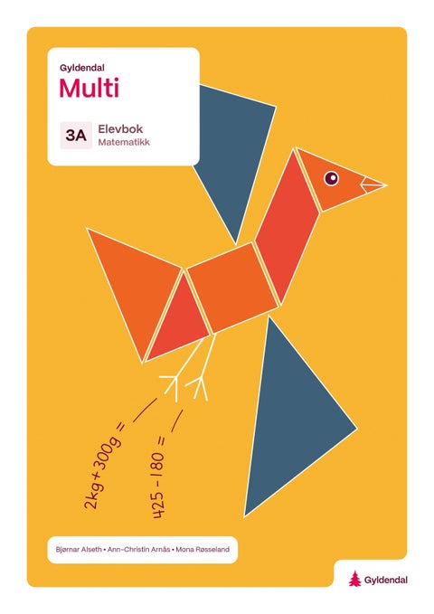 Multi 3A, 4. utgåve - Elevbok : matematikk for barnetrinnet