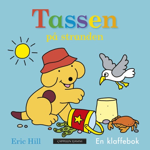 Tassen på stranden - en klaffebok