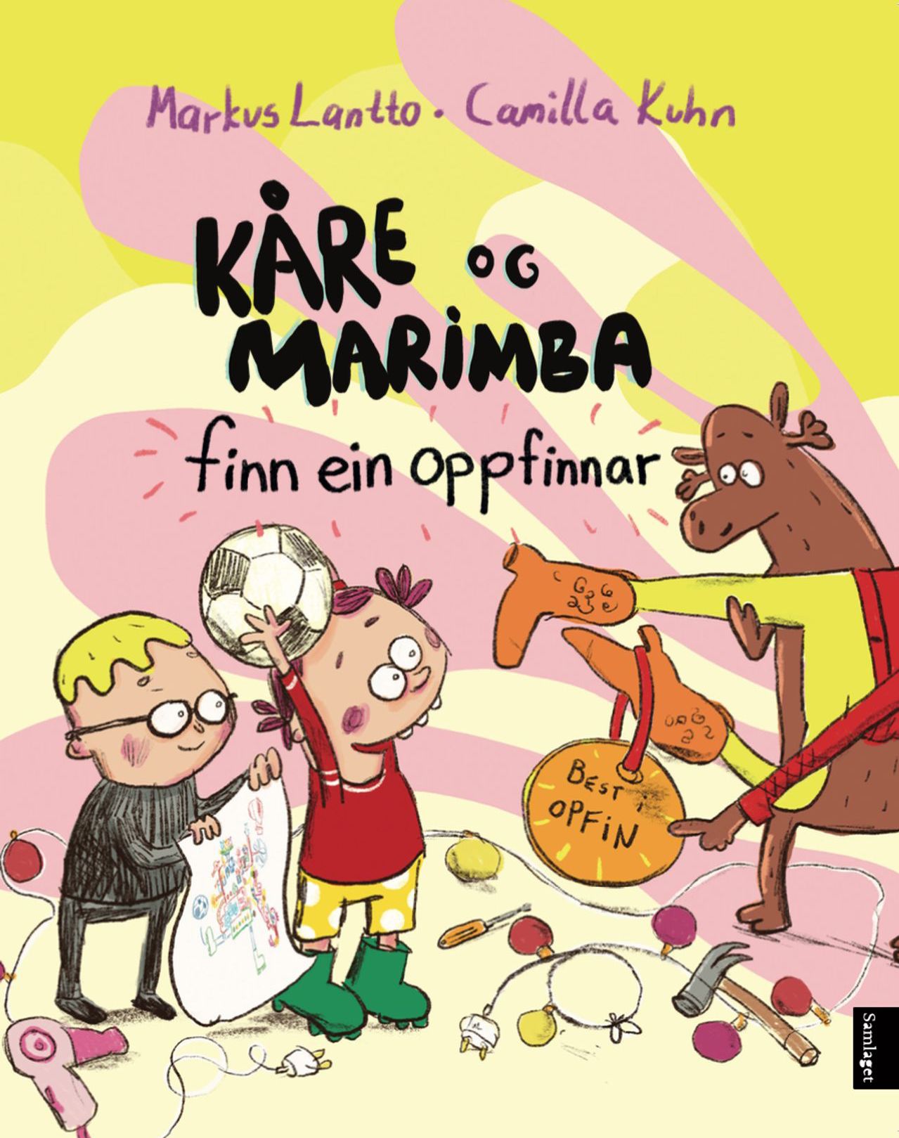 Kåre og Marimba finn ein oppfinnar