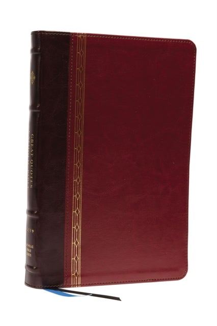 NRSVCE, Great Quotes Catholic Bible, Leathersoft, Burgundy, Comfort Print - Holy Bible