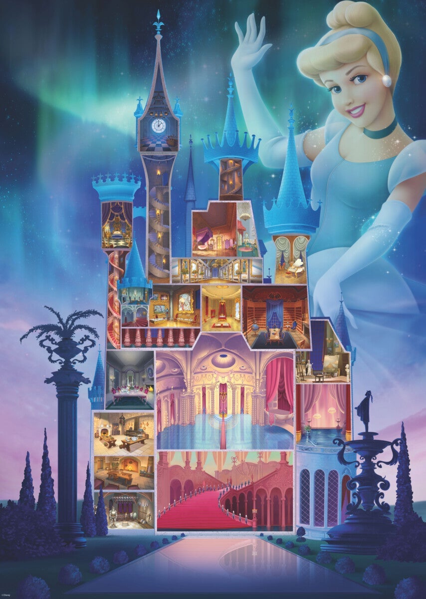 Puslespill 1000 Disney Askepott Ravensburger