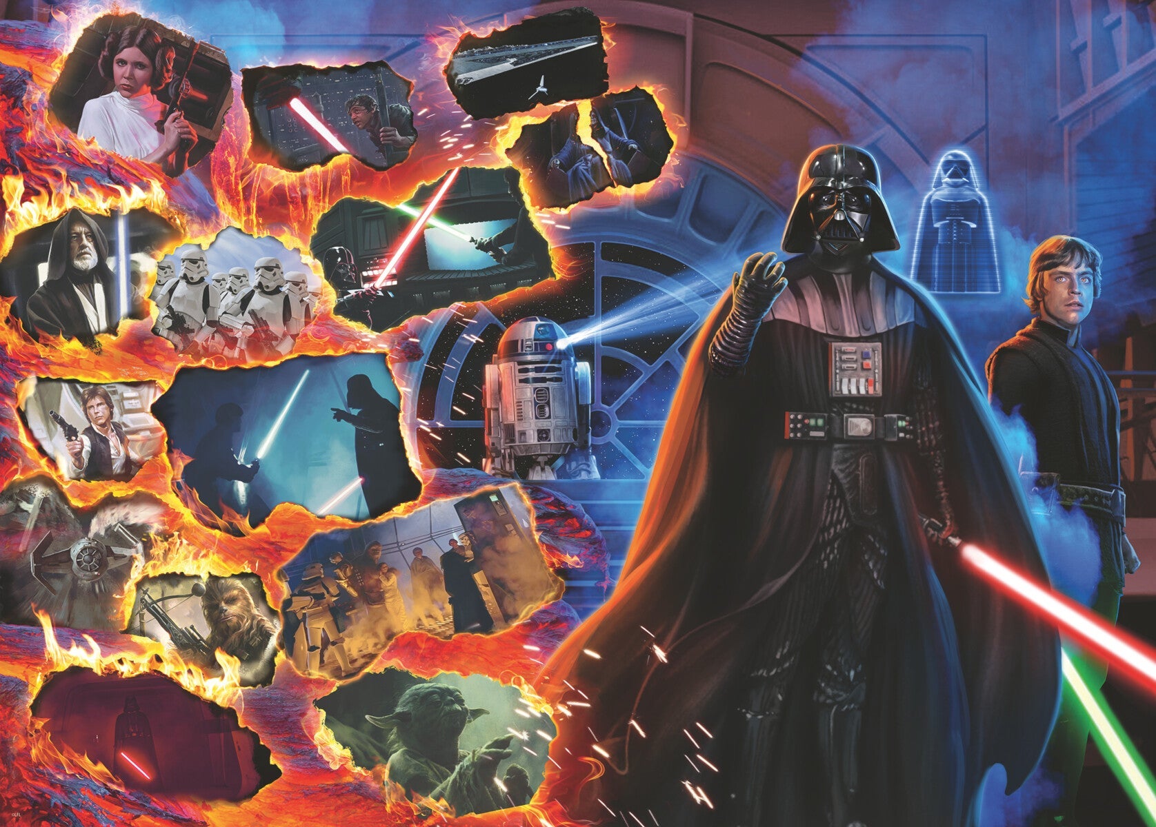 Puslespill 1000 Villainous Darth Vade Ravensburger