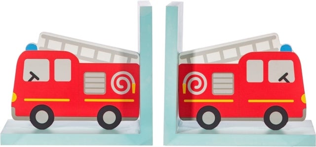 Sass & Belle Fire Engine Bookends