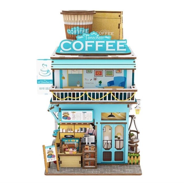 Cape Coffee Shop -  3D Puzzle Miniature House