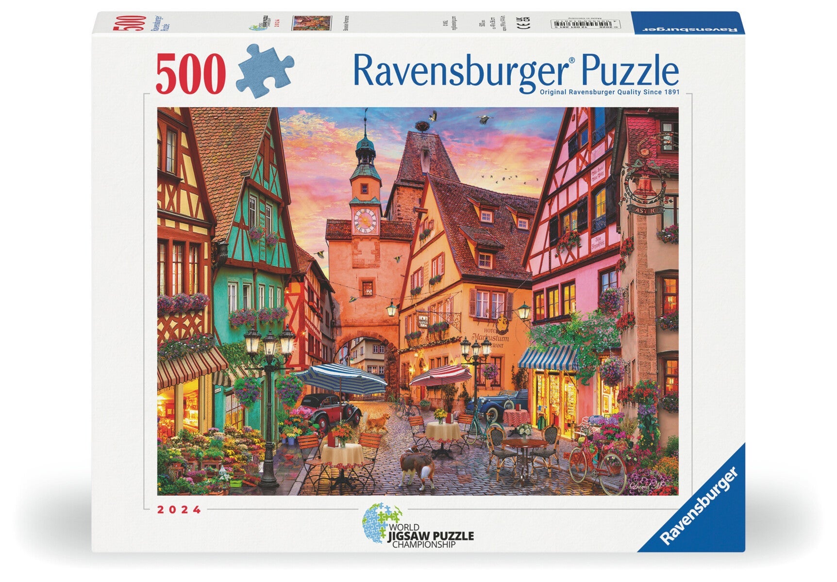 Puslespill 500 Bavarian Romance Ravensburger