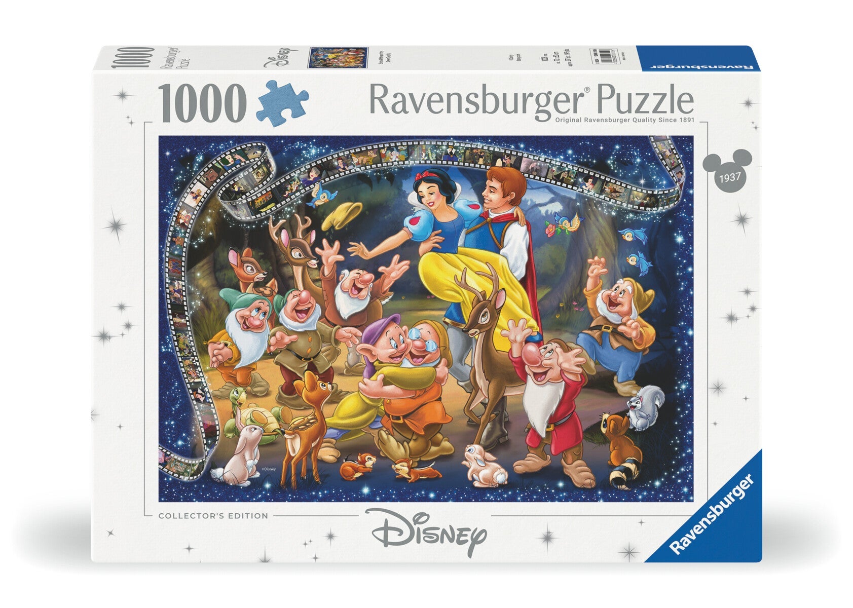 Puslespill 1000 WD Snøhvit Ravensburger