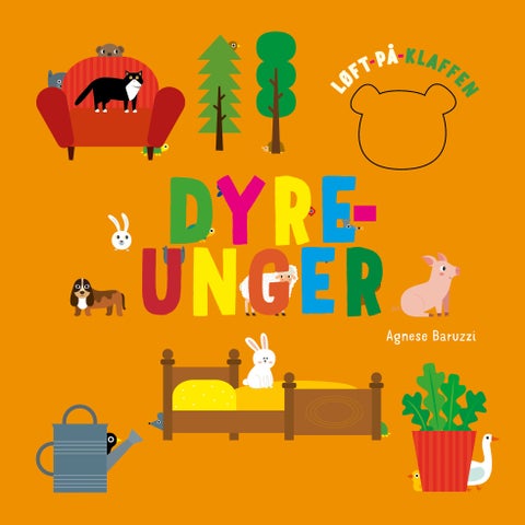 Dyreunger - løft-på-klaffen