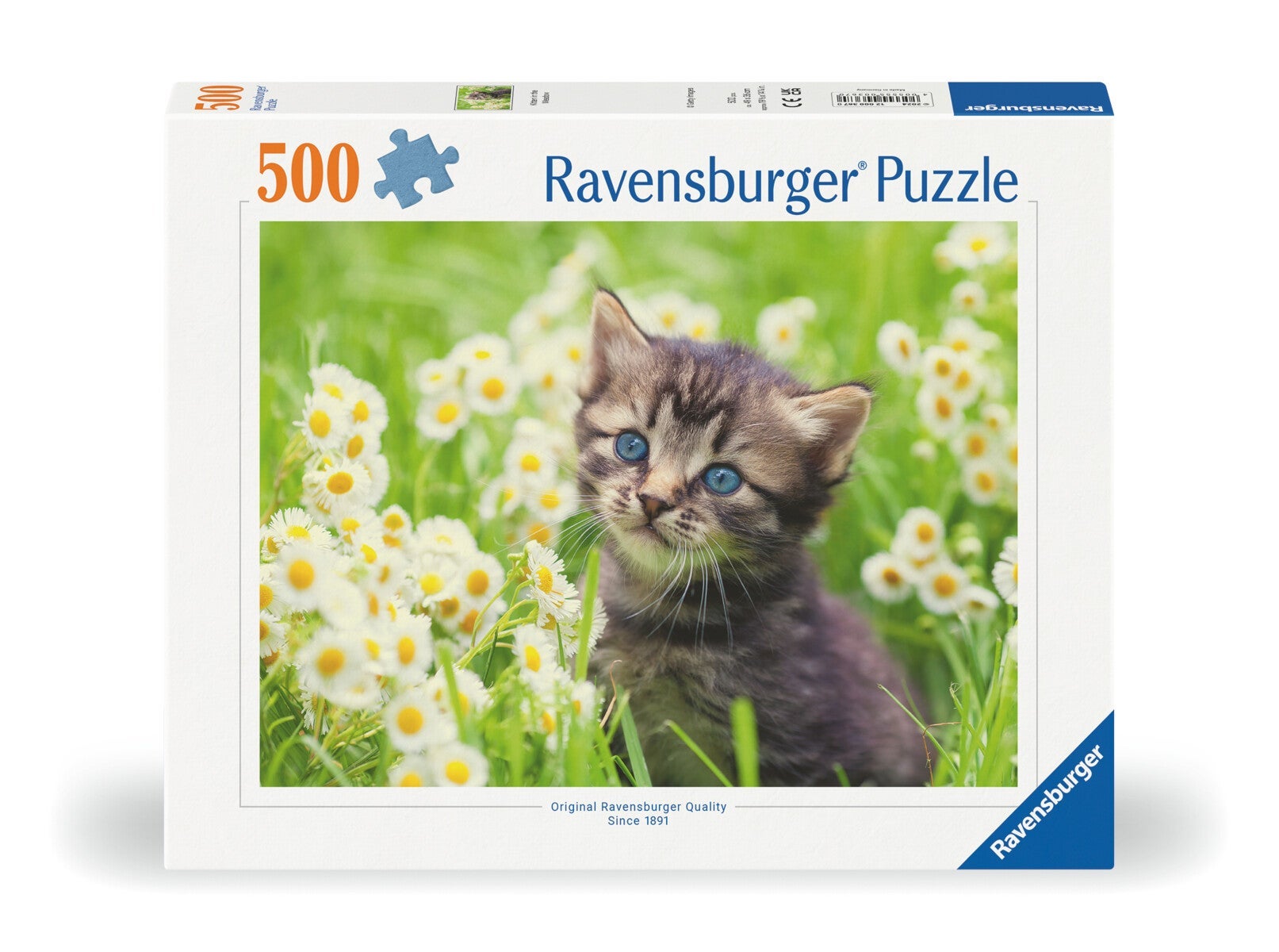 Puslespill 500 Kattunge På Engen Ravensburger