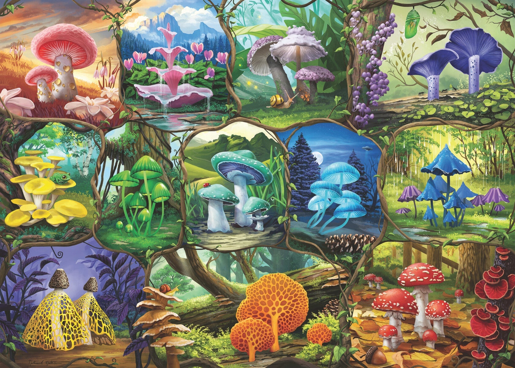 Puslespill 1000 Vakre Sopper Ravensburger
