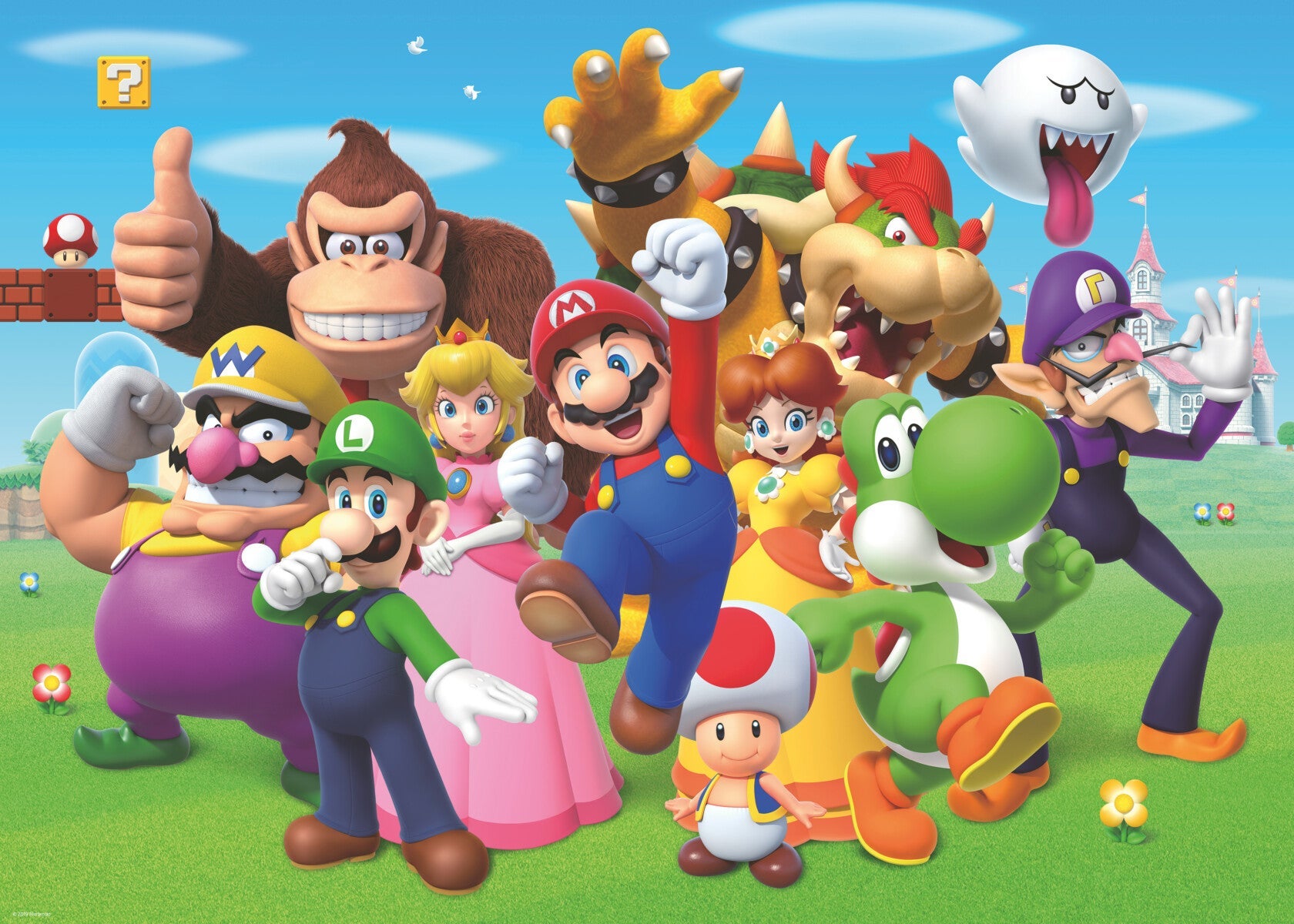 Puslespill 1000 Super Mario Ravensburger