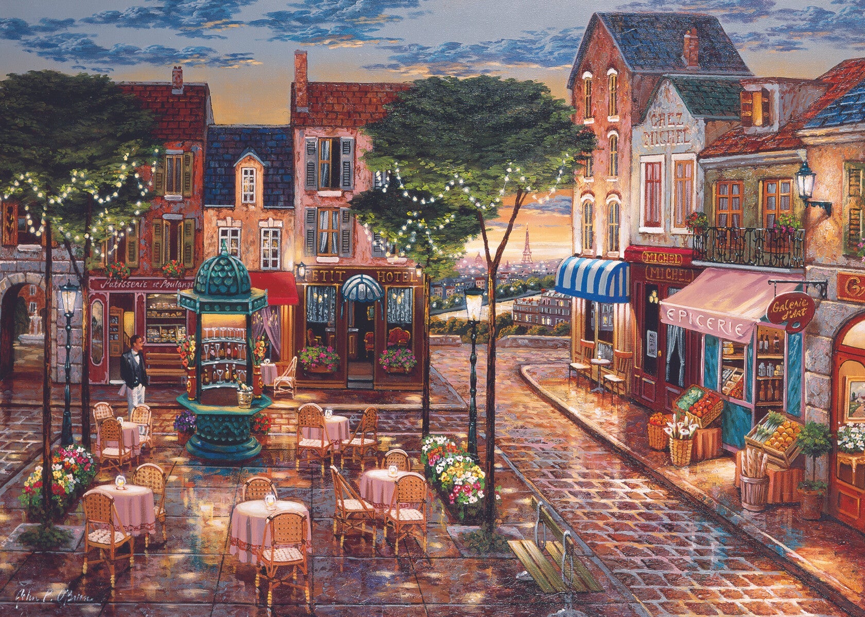 Puslespill 1000 Paris Malt Ravensburger