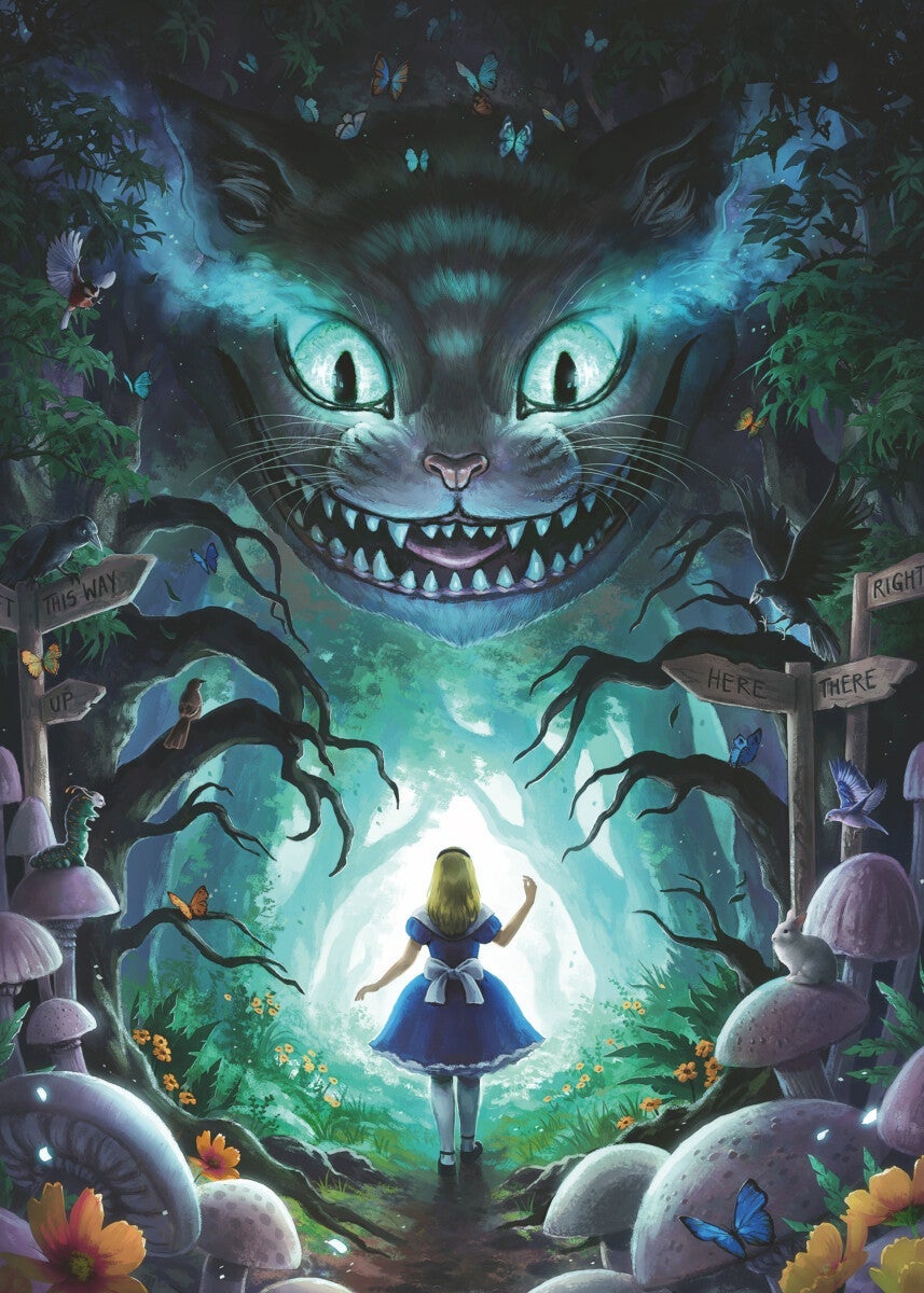 Puslespill 1000 Eventyr Med Alice Ravensburger