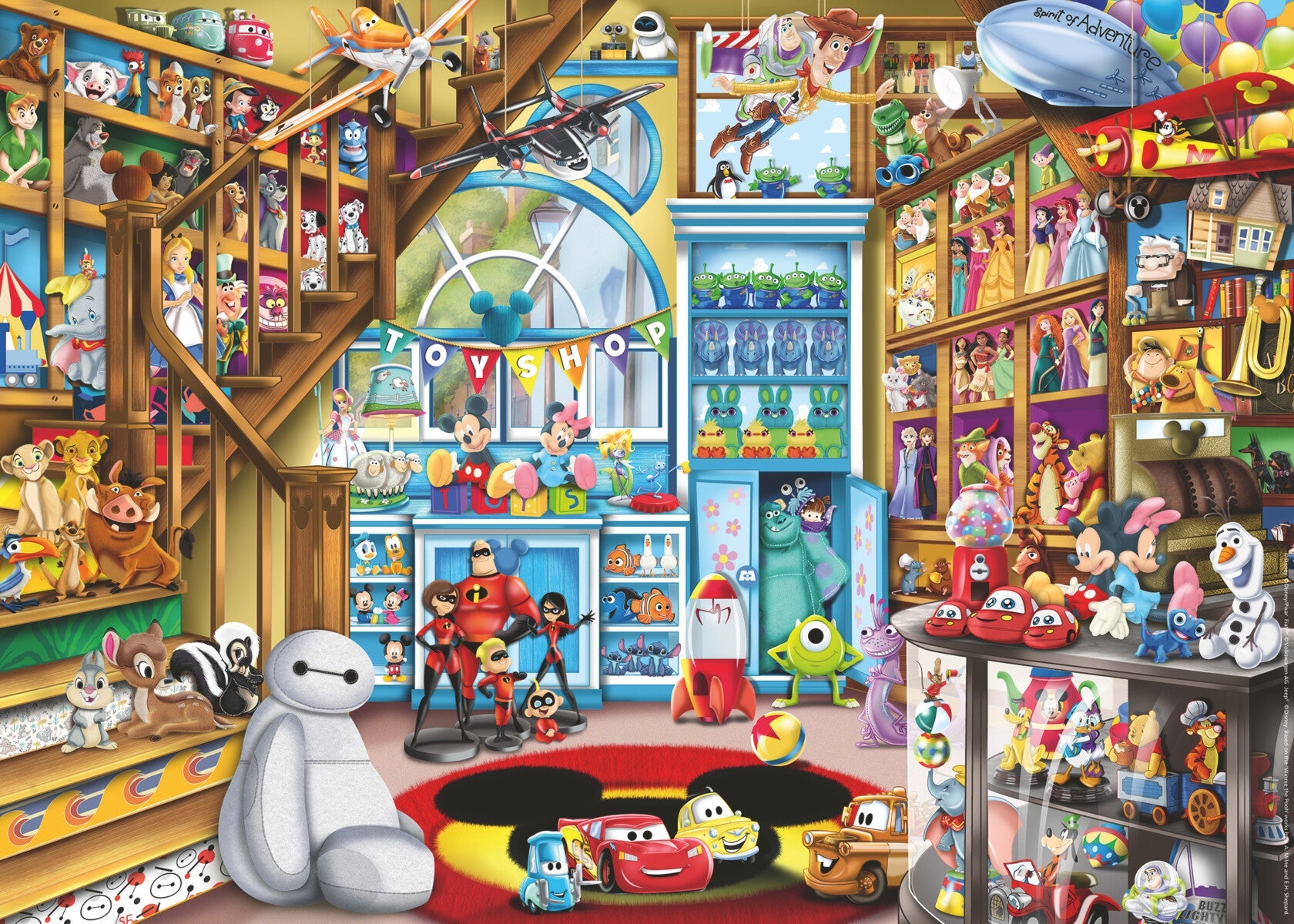 Puslespill 1000 Disney Ravensburger