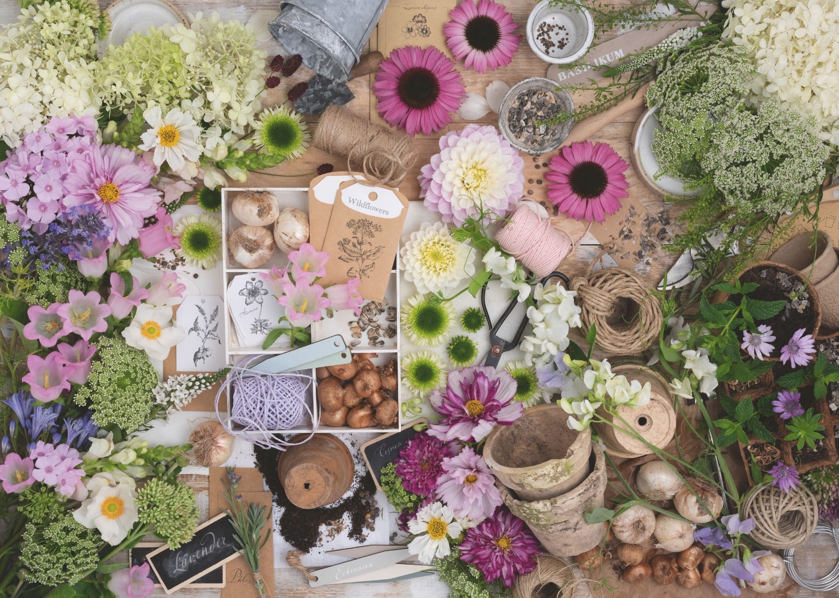 Puslespill 1000 Blomster Ravensburger