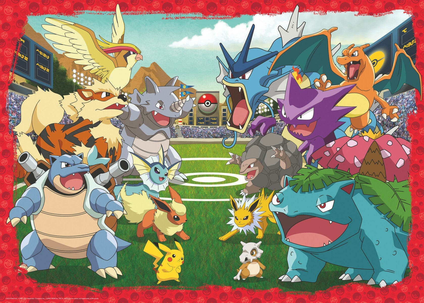 Puslespill 1000 Pokémon Ravensburger
