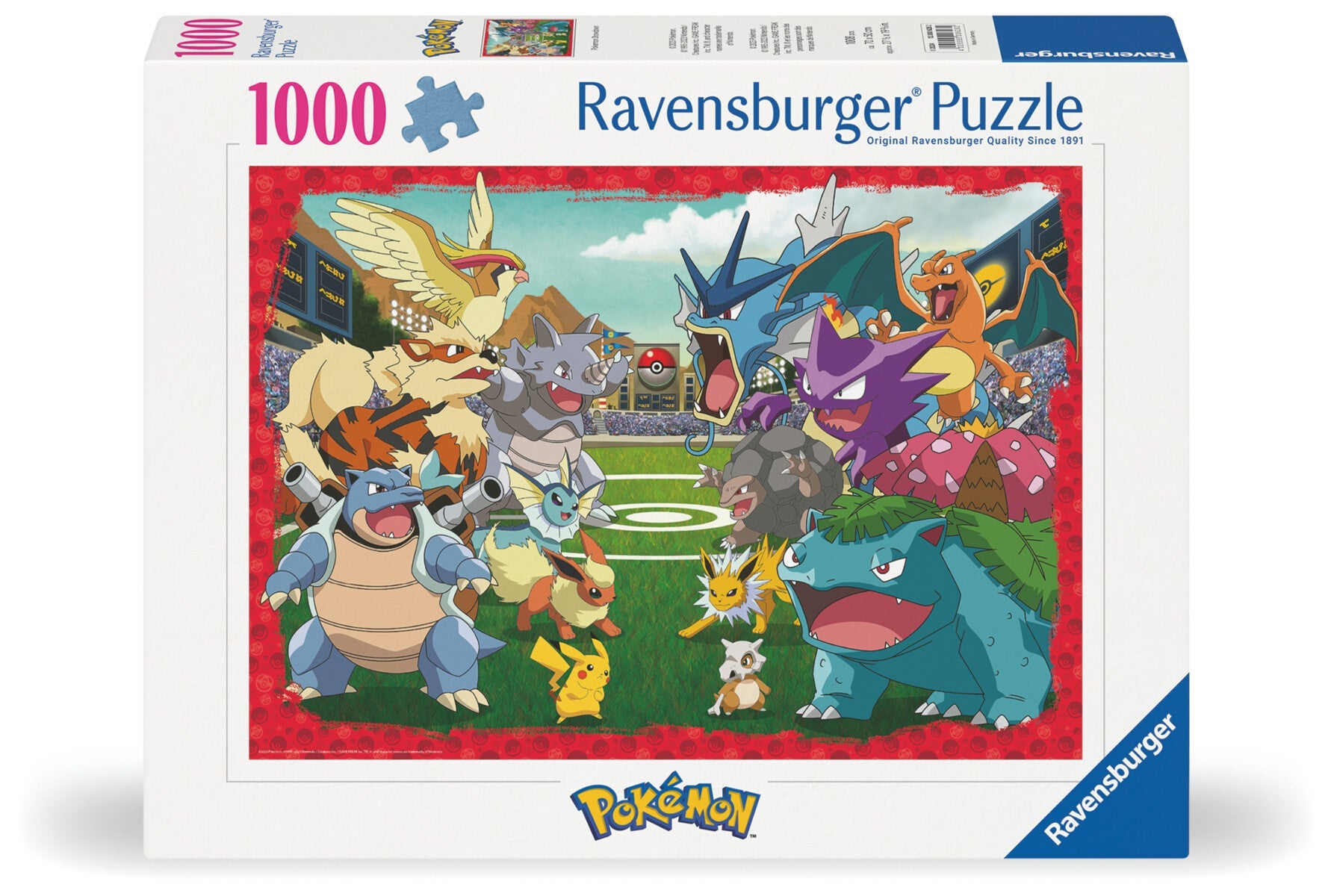 Puslespill 1000 Pokémon Ravensburger