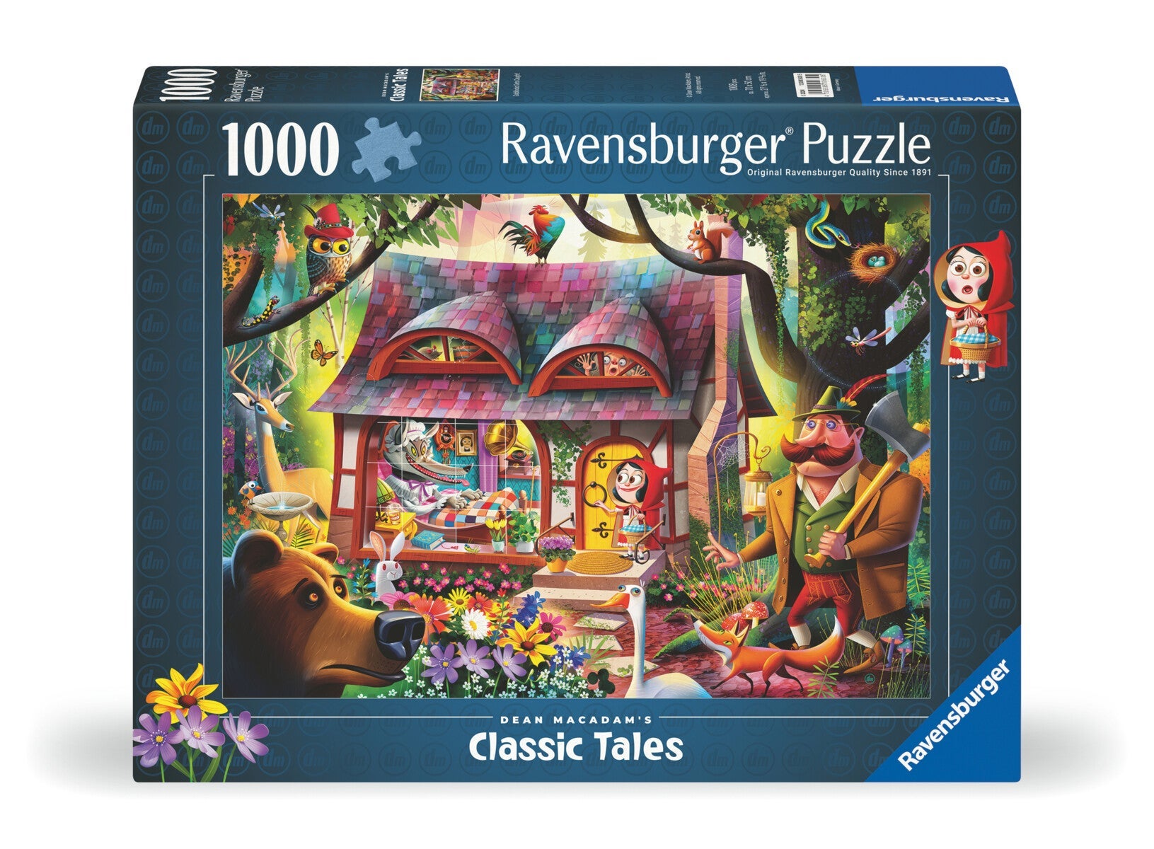 Puslespill 1000 Rødhette Ravensburger