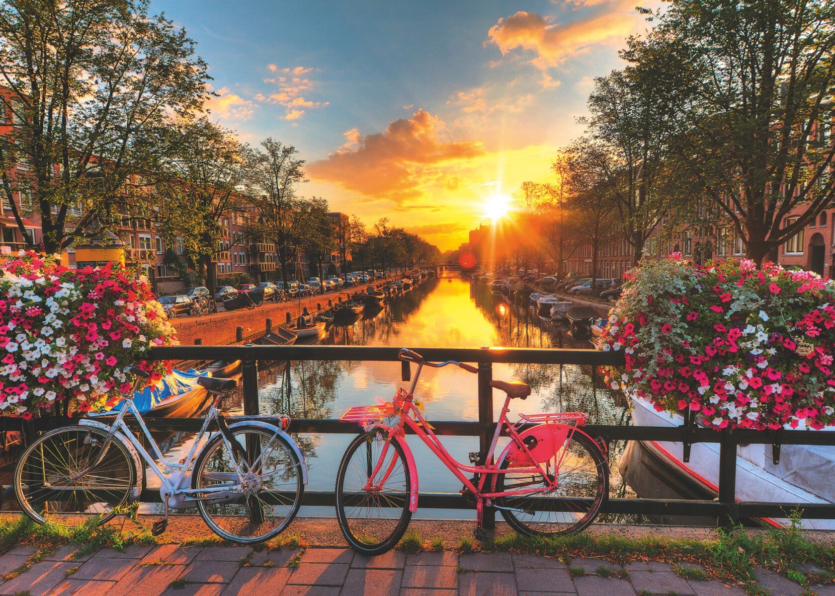 Puslespill 1000 Bikes In Amsterdam Ravensburger