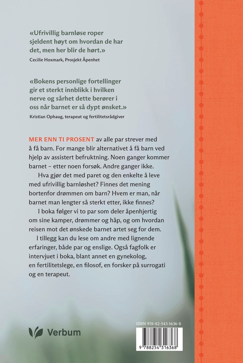 Hvem er vi når du ikke finnes?