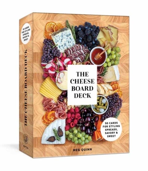 The Cheese Board Deck - 50 Cards for Styling Spreads, Savory and Sweet